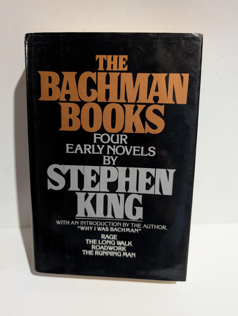 The Bachman Books Four Early Novels Stephen King Dust Jacket HC 1985 BCE